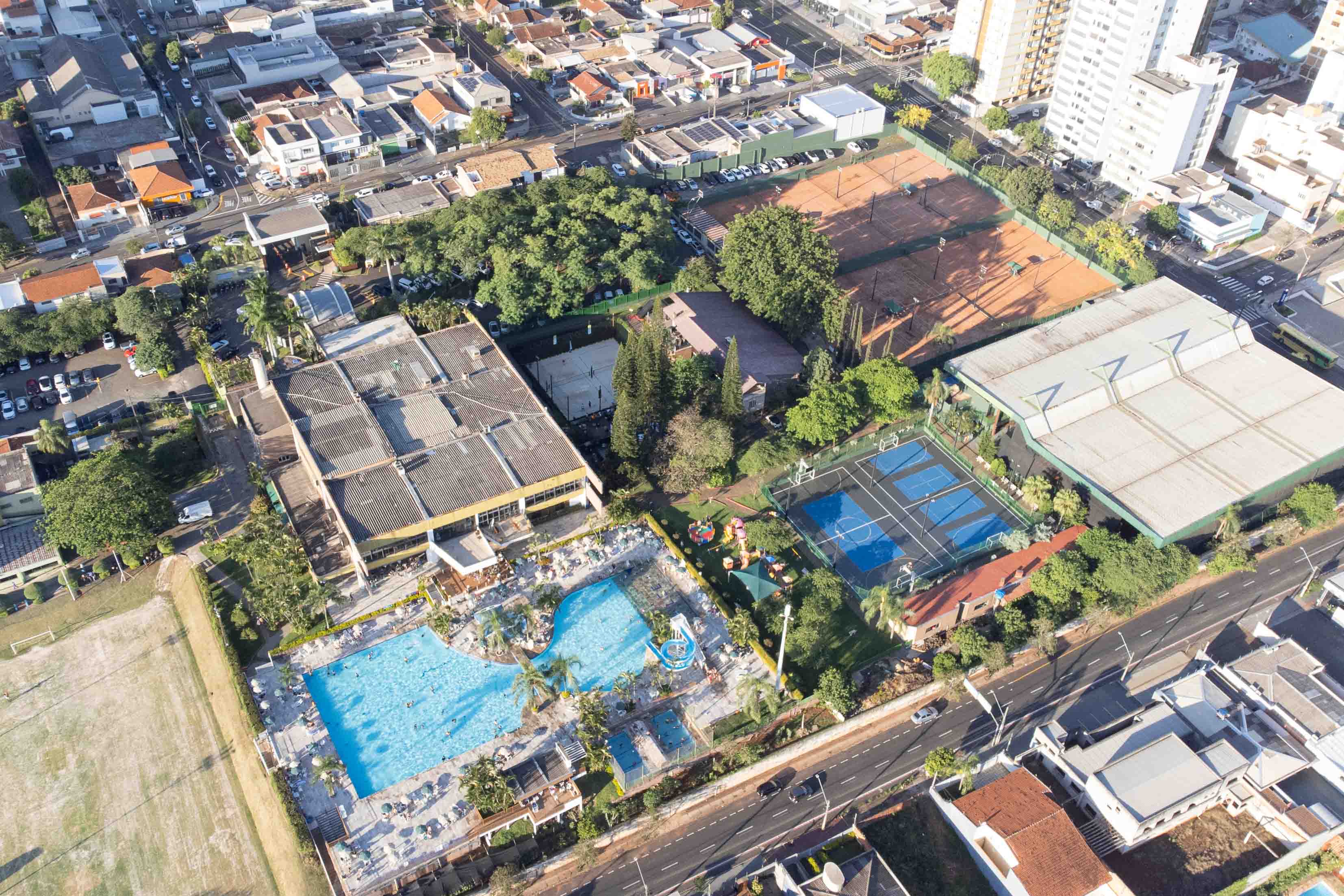 Vista Aérea do Clube 